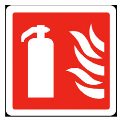 Fire Equipment Signs - Fire Extinguisher Symbol (