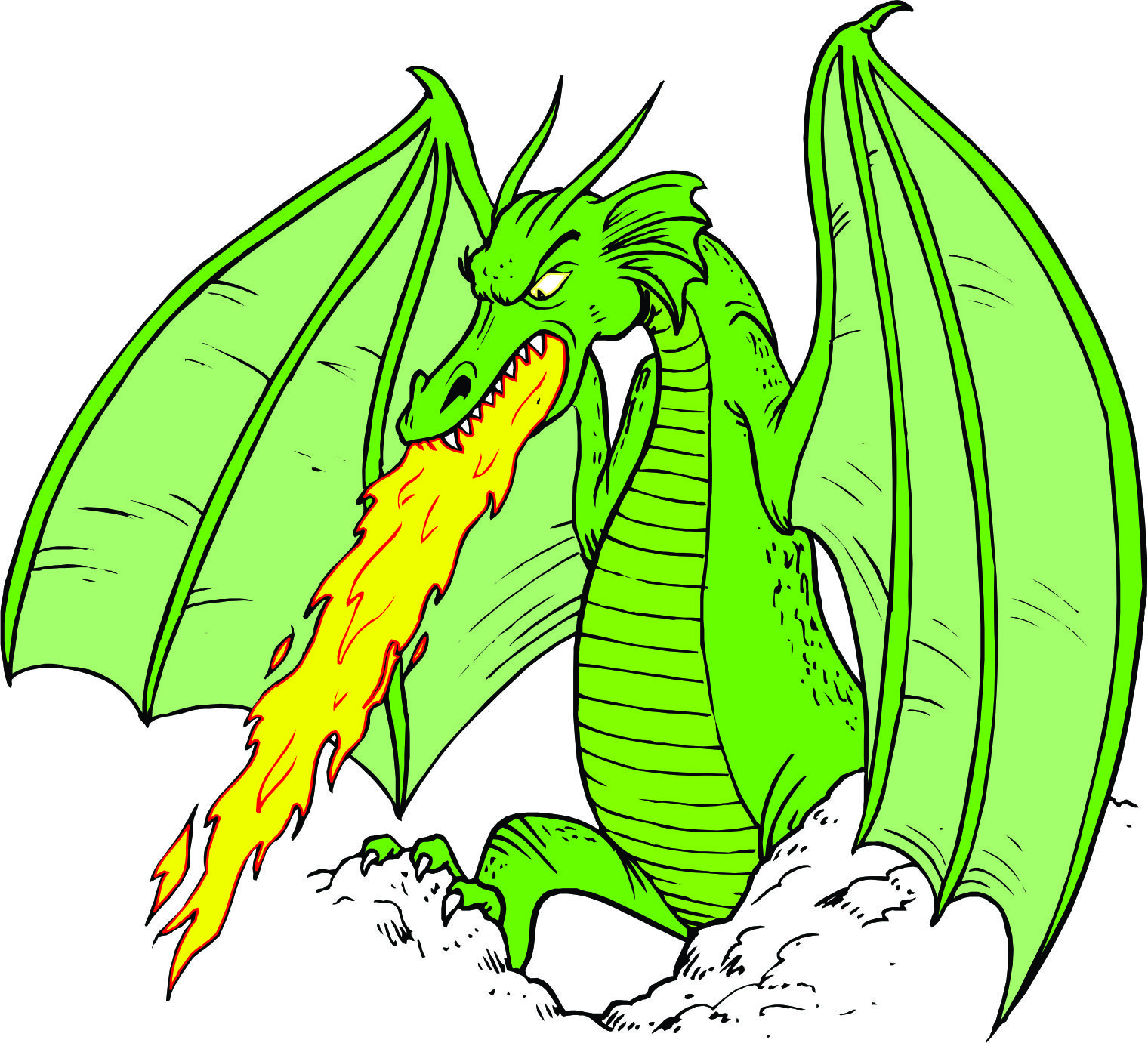 Fire Breathing Dragon Images