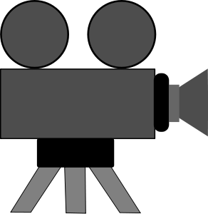 Movie Camera Clipart, vector clip art online, royalty free design ...