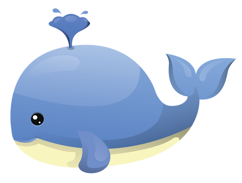 baby whale clipart - photo #3