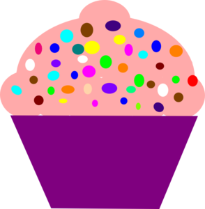 Purple Cupcake Clipart - ClipArt Best