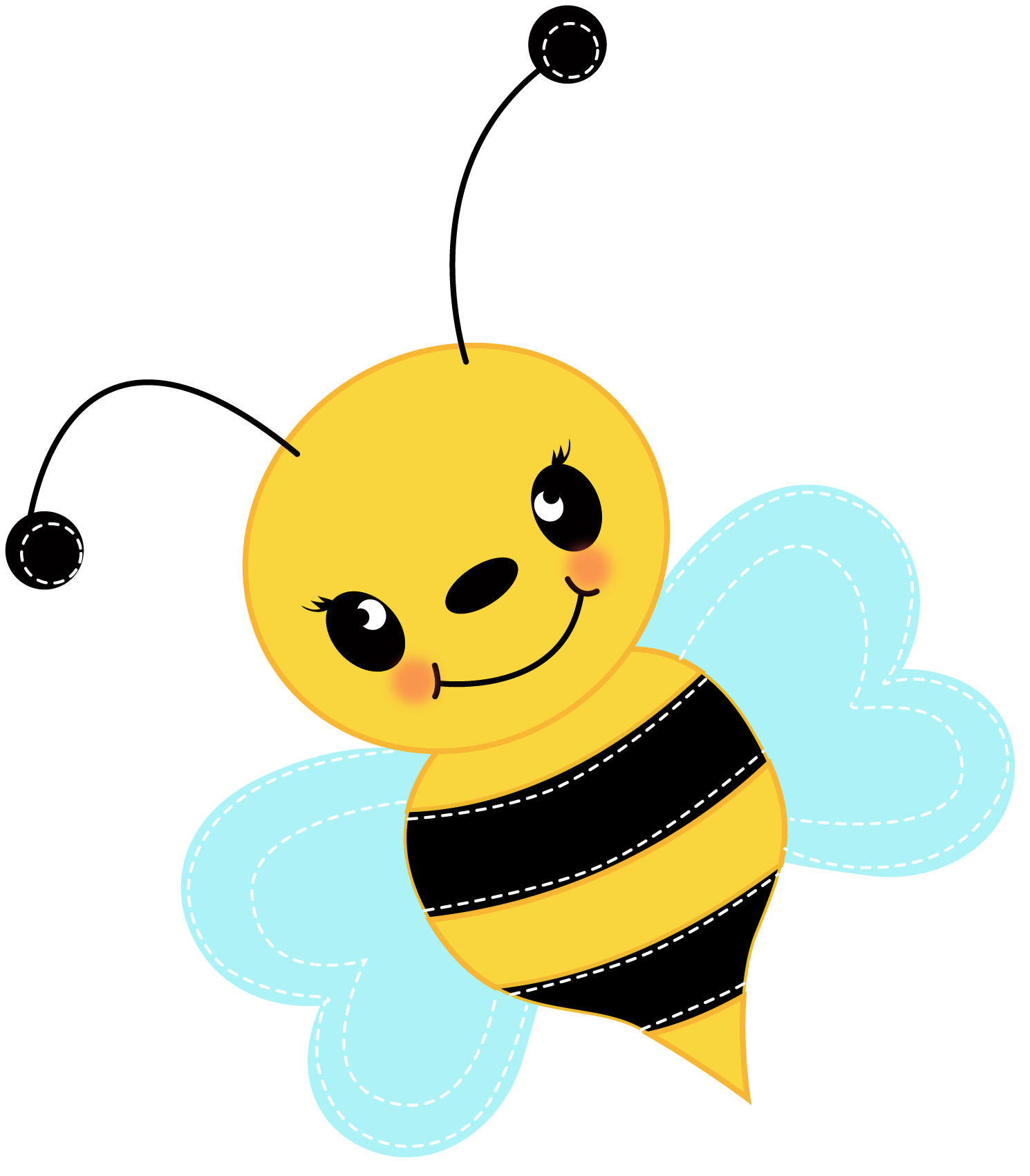 free printable clip art bumble bee - photo #47