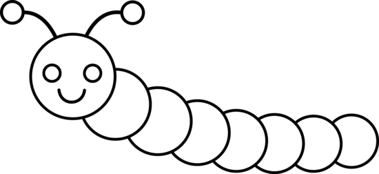 Good Pix For - Worm Clipart Black And White