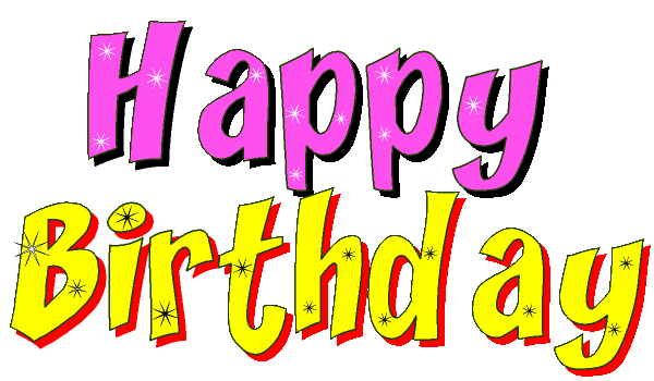 Happy Birthday Clipart Free Animated - Tumundografico