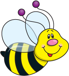 Clip Art Bees - Tumundografico