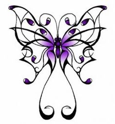 Cool Butterfly Drawing - ClipArt Best