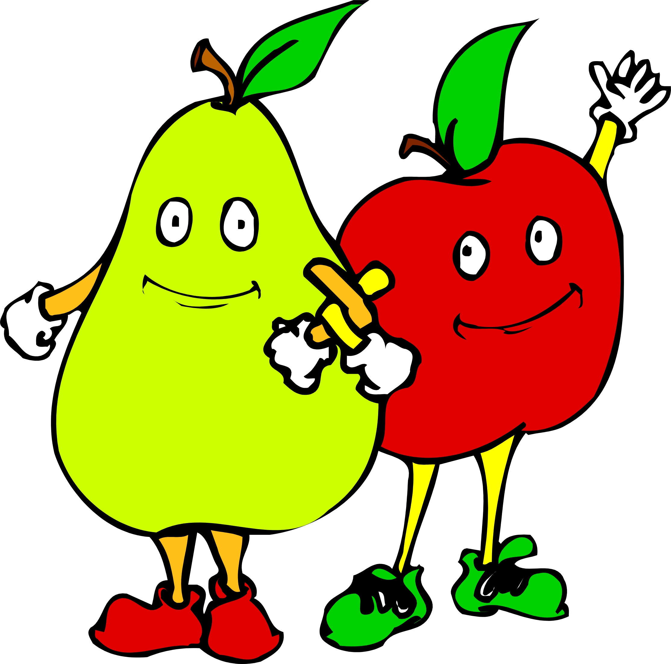 Cartoon Pictures Of Fruits And Vegetables | Free Download Clip Art ...