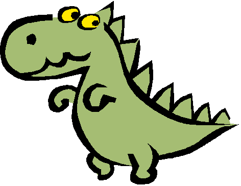 Dinosaur cartoon clipart