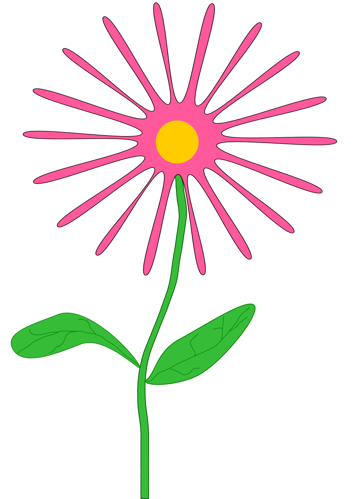 April Flowers Clip Art