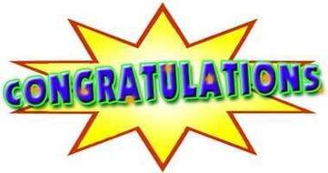 Free congratulations clipart pictures