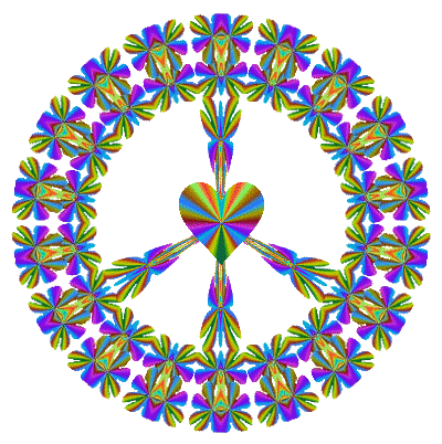 The Peace Sign, Colorful Peace Signs and Animated Clip Art ...