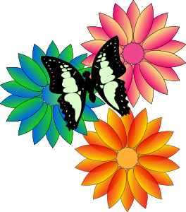 Spring Flowers Border Clipart - Free Clipart Images