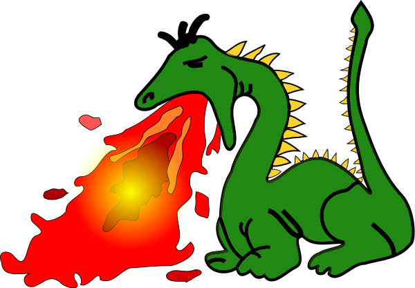 Dragon Fire Clipart - Free Clipart Images
