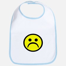 Sad Face Baby Bibs | Sad Face Bibs & Burp Cloths