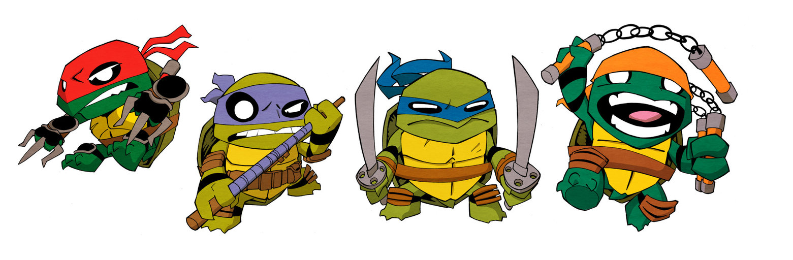 880 views Teenage Mutant Ninja Turtles Little Big Head by AgentBiLL on ...
