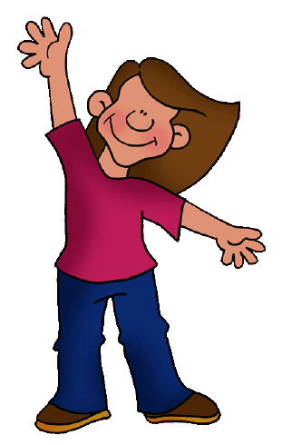 Man waves bye clipart