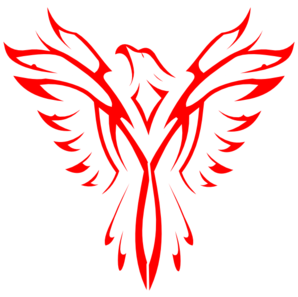 Red Phoenix Clip Art - vector clip art online ...