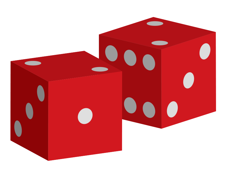 2 dice clipart free clipart images 2 - dbclipart.com