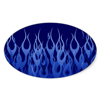 Cool Flames Stickers | Zazzle
