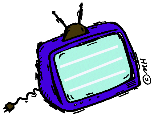 tv (in color) - Clip Art Gallery