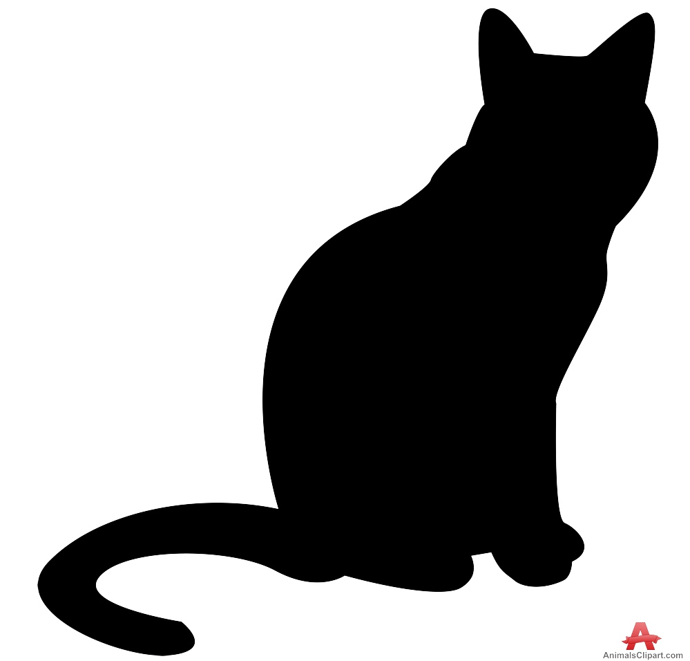 free cat silhouette clip art - photo #26