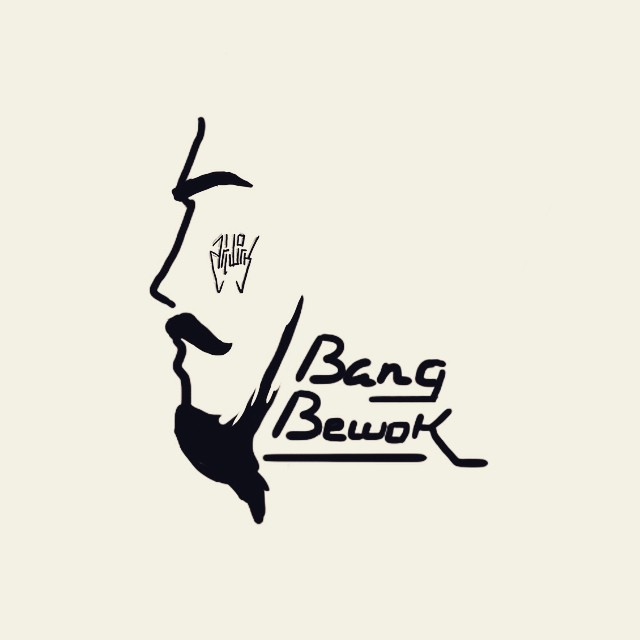 Me #bangbewok #bewok #bierd #mustache #logo... - Arya