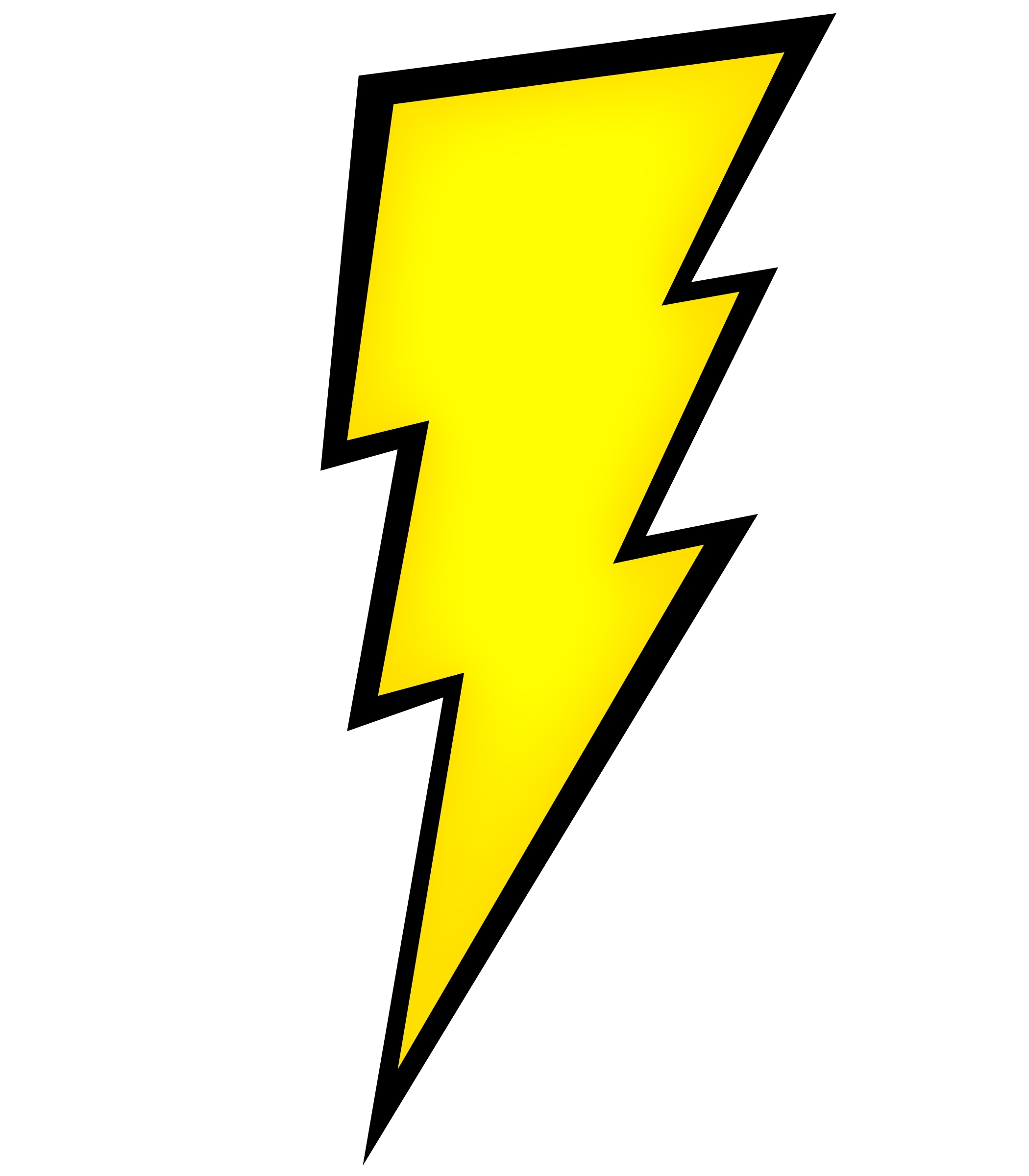 Lightning bolt clipart png