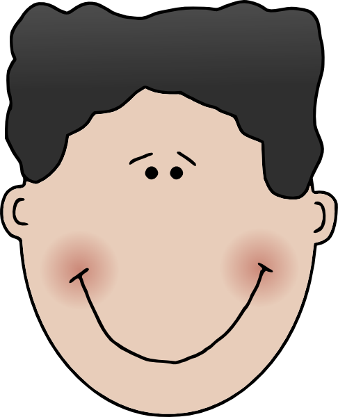 Boy Face Clip Art - vector clip art online, royalty ...