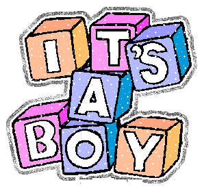 It's a Boy! Comments and Graphics Codes for Myspace, Friendster, Hi5