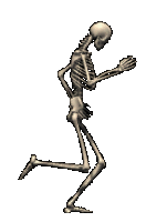 Moving Animated Skeletons, Skulls, Bones And Skeletal Body Part ...