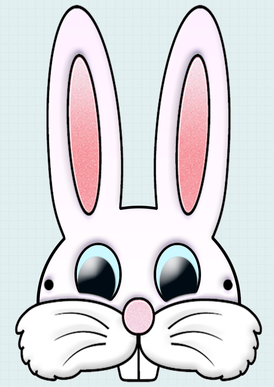 Bunny Face Printable Printable Word Searches bunny-face-printable-printable-word-searches