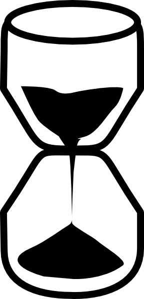 Hourglass clip art - vector clip art online, royalty free & public ...