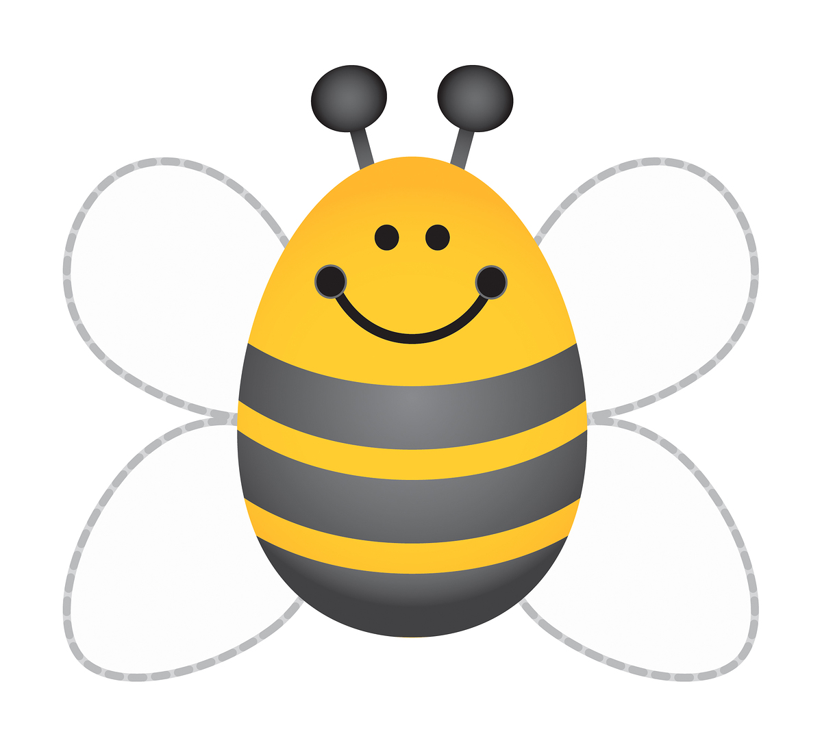 Bumble Bee Template | Free Download Clip Art | Free Clip Art | on ...