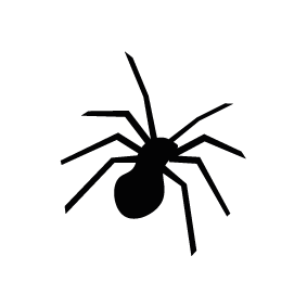 Spider Silhouettes | Silhouettes of Spider Free