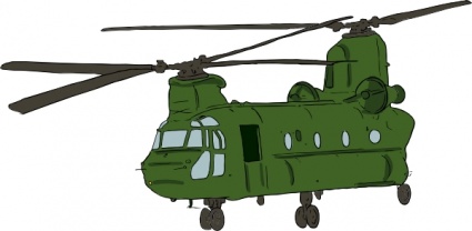 Army helicopter clipart