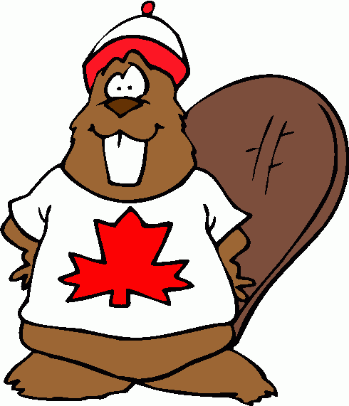 Beaver mascot clipart