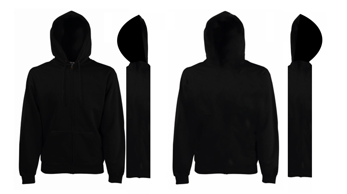 Free Black Hoodie Vector - ClipArt Best