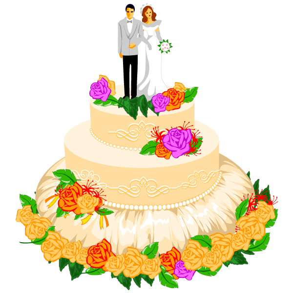 Best Wedding Cake Clipart #28093 - Clipartion.com