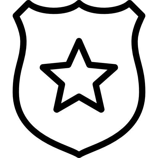 Police Badge Icon - Free Download at Icons8