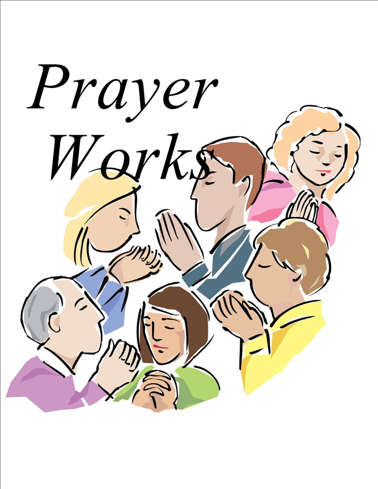 Prayer Service Clipart