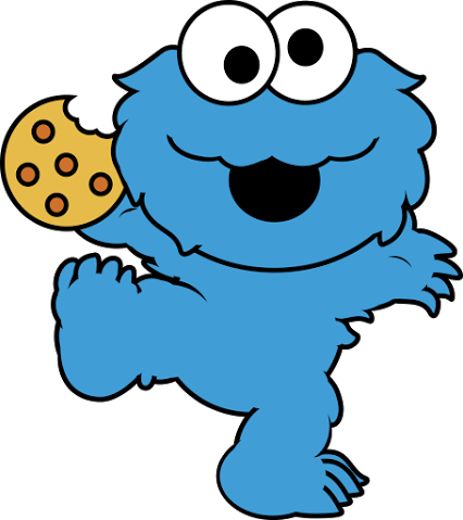 Christmas cookie monster clipart - ClipartFox