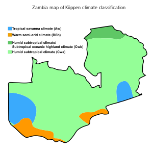 Climate of Zambia - Wikipedia