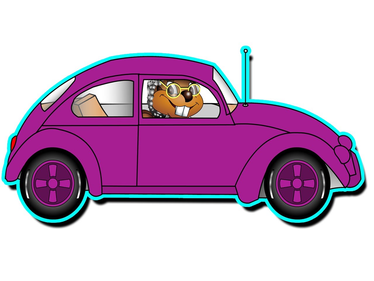 Grandma's Got a Little Purple Car" - Kids Learn Colors, Funny Song ...