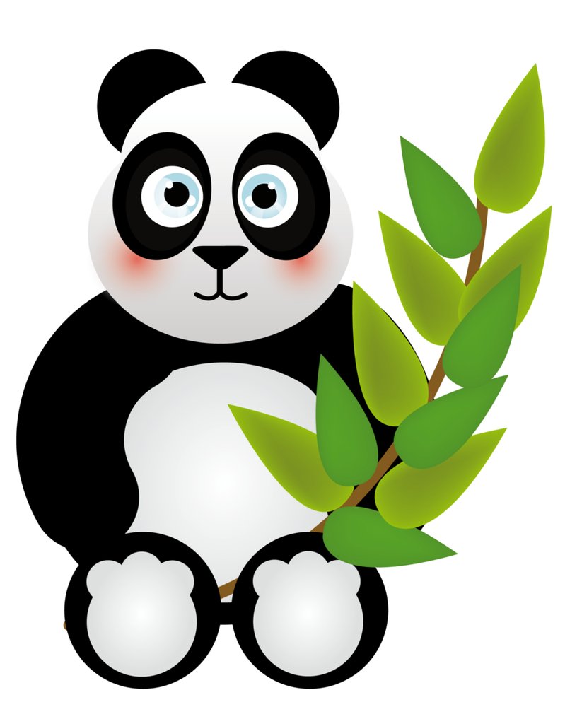 clipart panda artist - photo #25