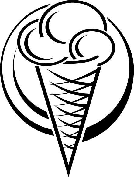 Ice Cream Cone Coloring Page | Free Download Clip Art | Free Clip ...
