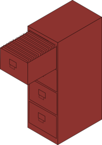 Clip Art Storage Cabinet Clipart