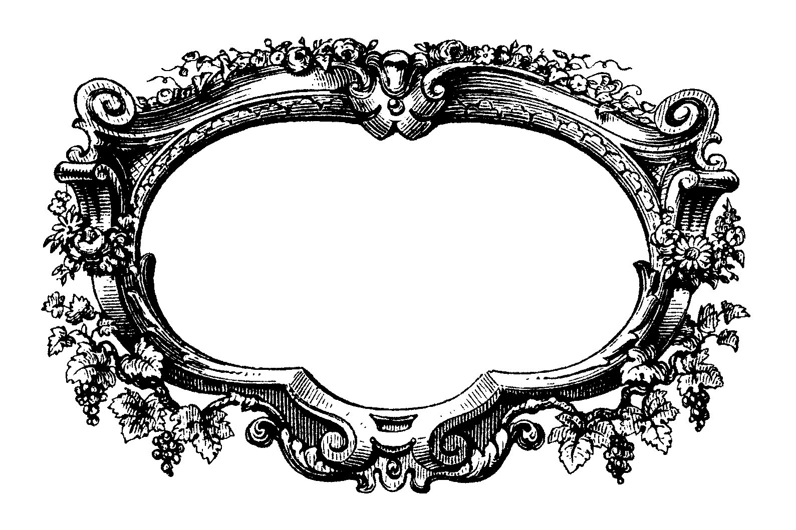 432 views Free Filigree Clip Art