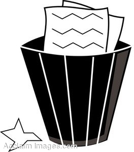 Trash can zoo clipart