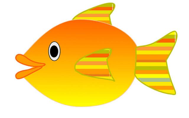 Yellow fish clipart - Animals clip art - DownloadClipart.org