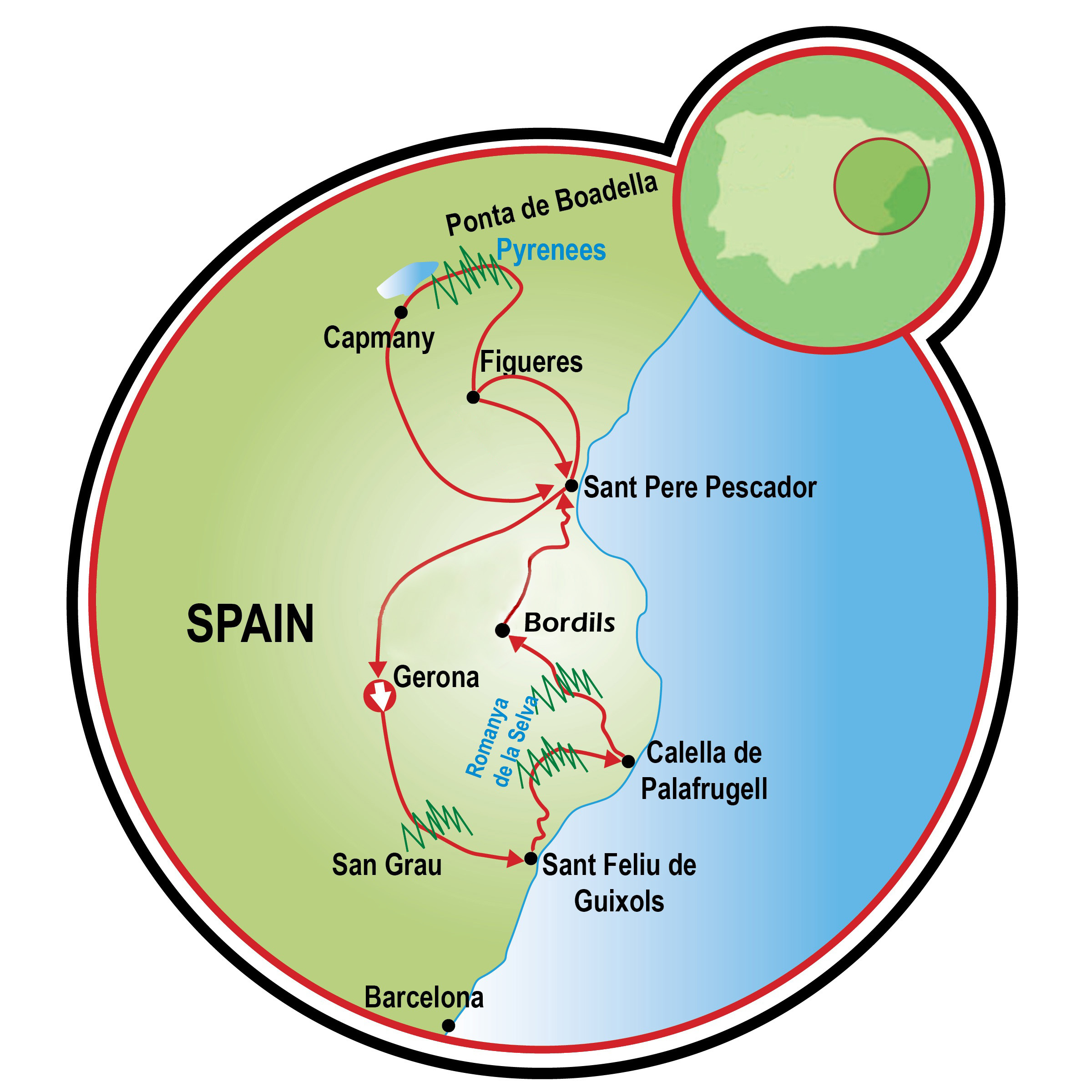 clipart map of spain - photo #37